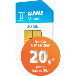 Caiway Mobiel 30 GB +...